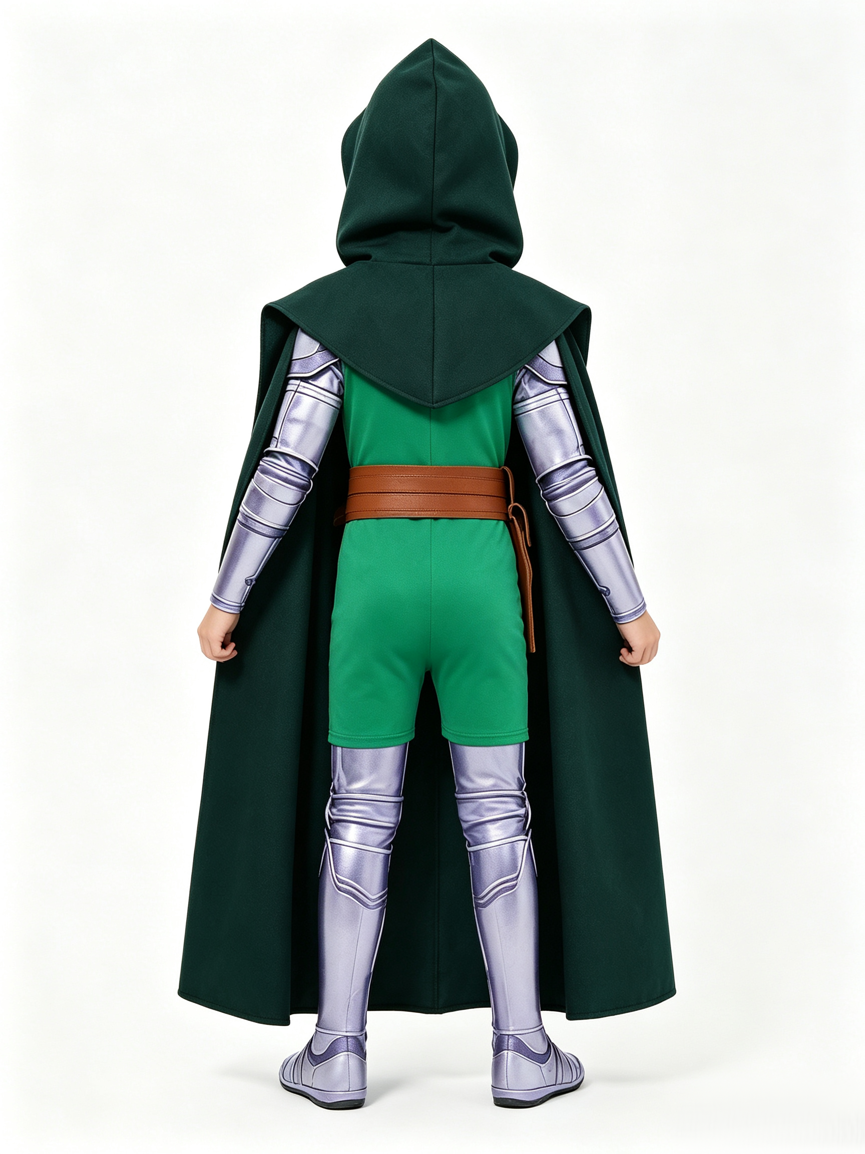 Victor von Doom Kinder grün Kostüm Set Avengers: Doomsday Dr. Doom Cosplay Outfit