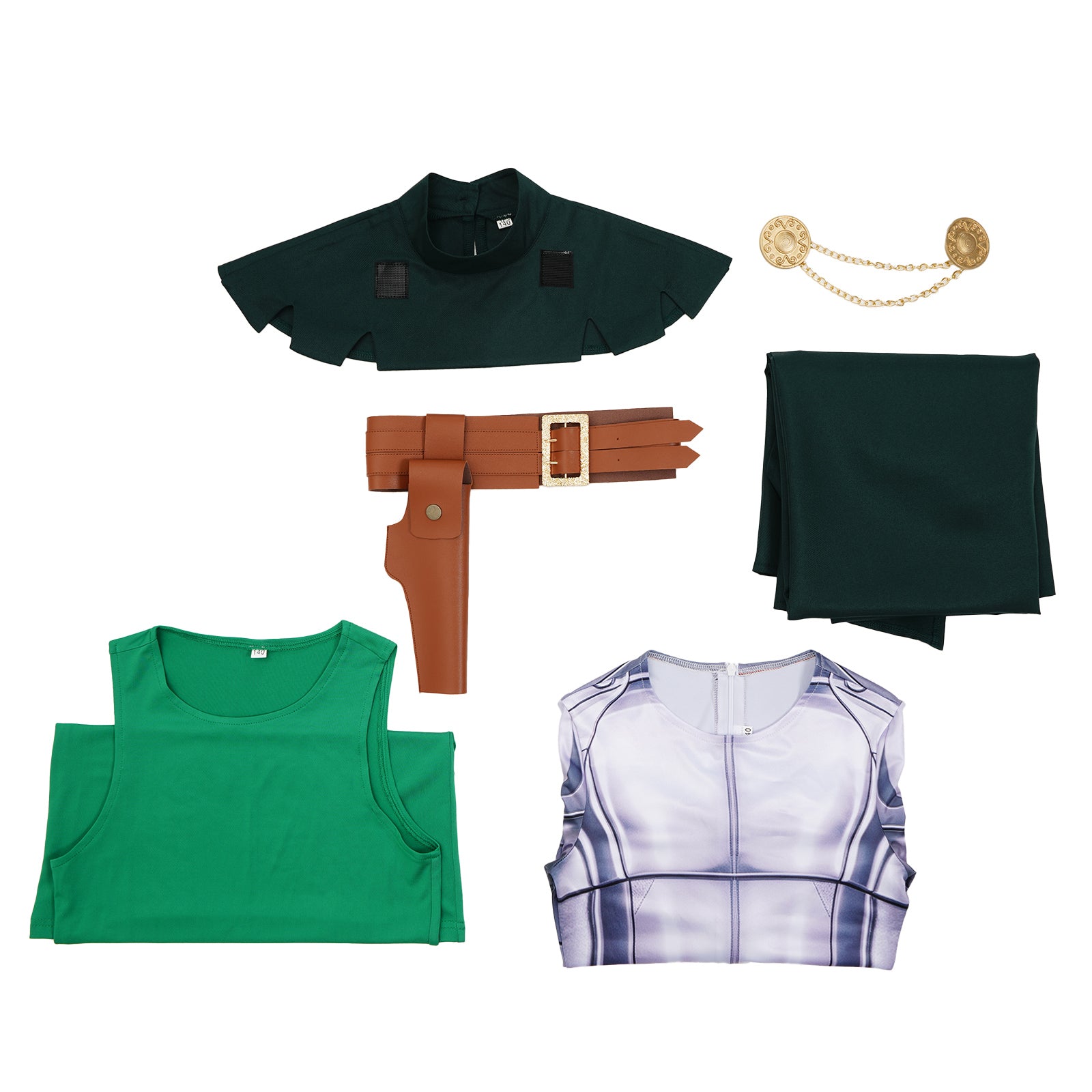 Victor von Doom Kinder grün Kostüm Set Avengers: Doomsday Dr. Doom Cosplay Outfit