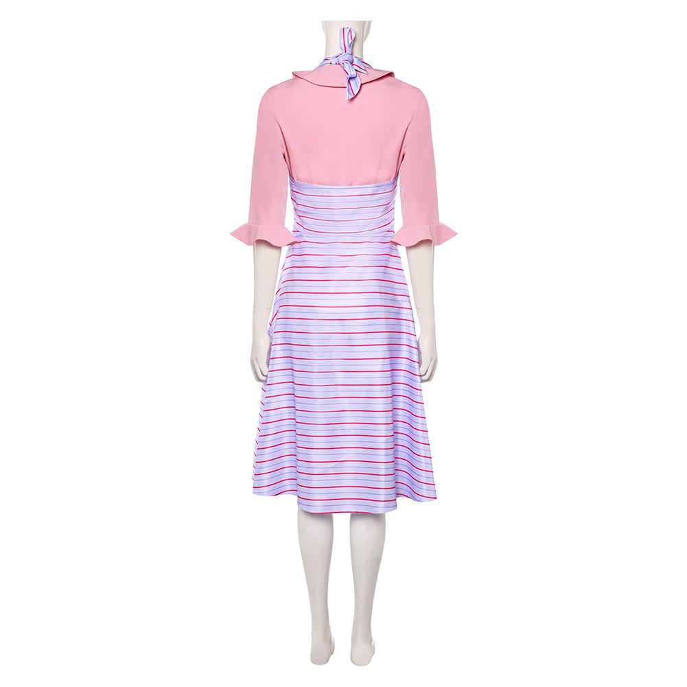 Wicked Glinda rosa Kleid Dienstmädchen Cosplay Kostüm Outfits