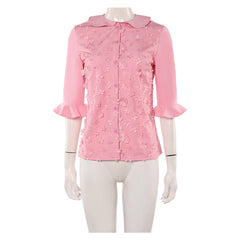 Wicked Glinda rosa Kleid Dienstmädchen Cosplay Kostüm Outfits