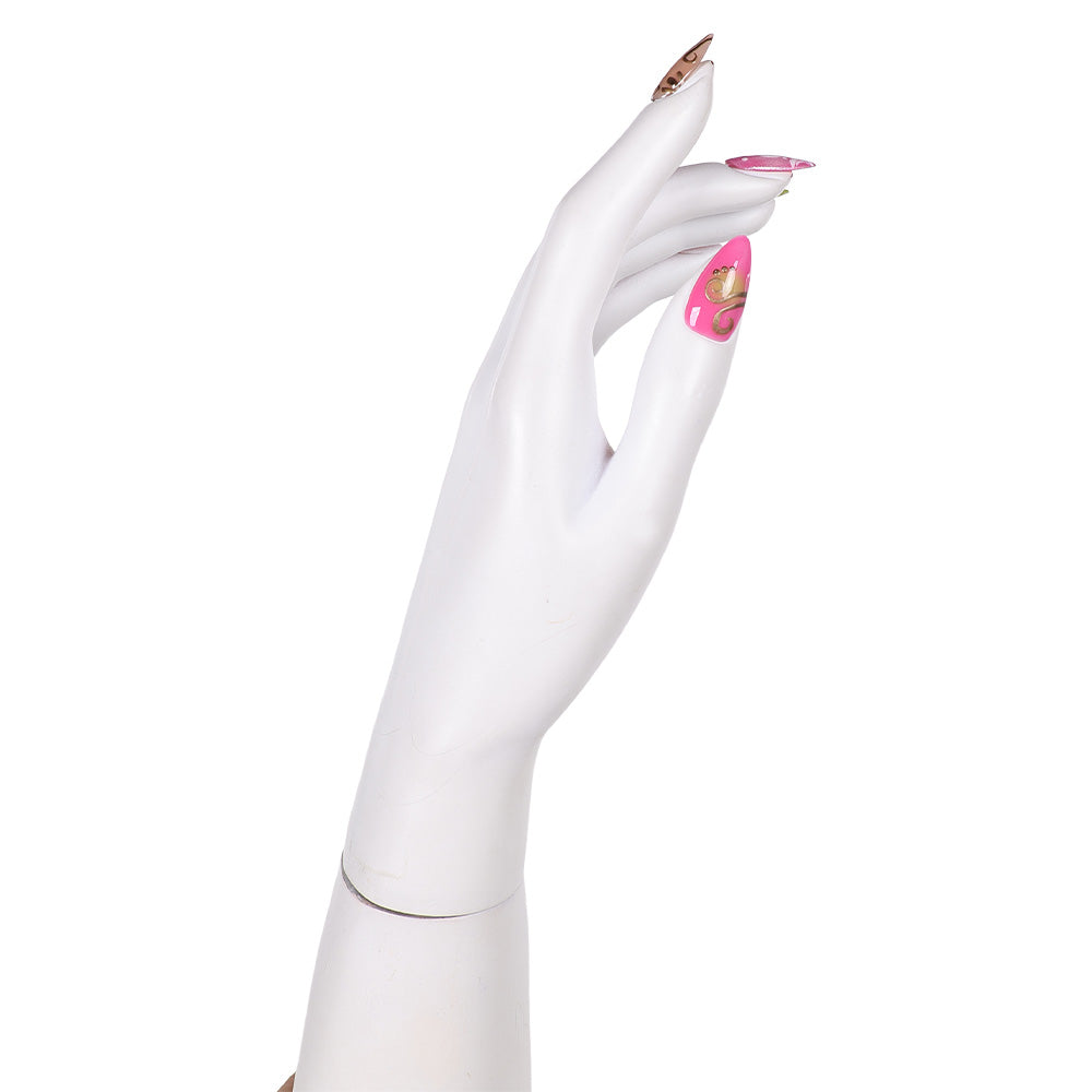 Wicked for Good Glinda Fingerspitze Künstliche Nägel S/M Cosplay Requisite