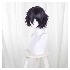 Witch Hat Atelier Agott Perücke schwarz kurz Hitzebeständiges Haar Cosplay Requisite