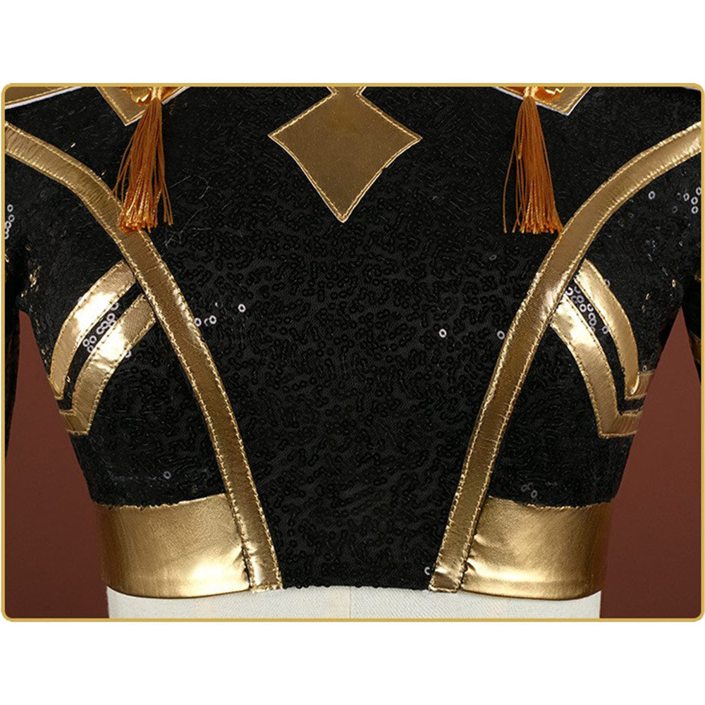 Zoey Golden Kostüm KPop Demon Hunters Girls Group HUNTRIX Zoey Cosplay Outfits