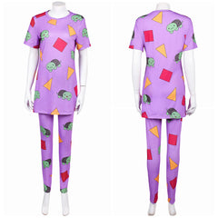 Zoey Schlafanzug Kpop Demon Hunters HUNTRIX Zoey Sleepwear Cosplay Kostüm