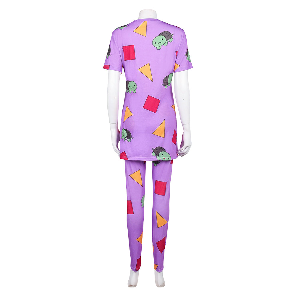 Zoey Schlafanzug Kpop Demon Hunters HUNTRIX Zoey Sleepwear Cosplay Kostüm