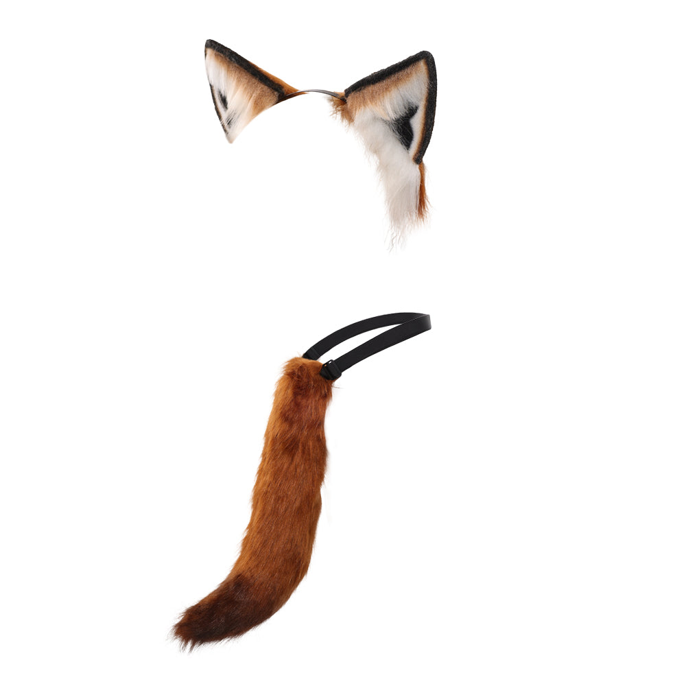 Zoomania Judy Nick Schwanz Ohrren Cosplay Requisite