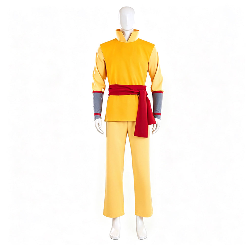Aang Kostüm Set Avatar Aang: The Last Airbender Aang Cosplay Outfit