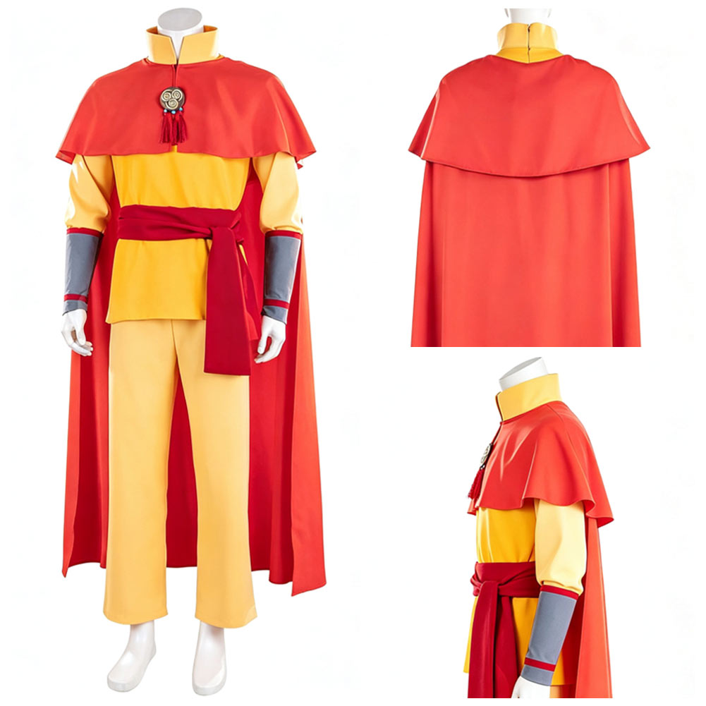 Aang Kostüm Set Avatar Aang: The Last Airbender Aang Cosplay Outfit