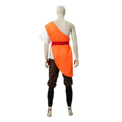 Aang orange Kostüm Set Avatar: The Last Airbender Aang Cosplay Outfit