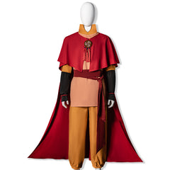 Aang rot Kostüm Set Avatar – Der Herr der Elemente Aang Cosplay Outfit