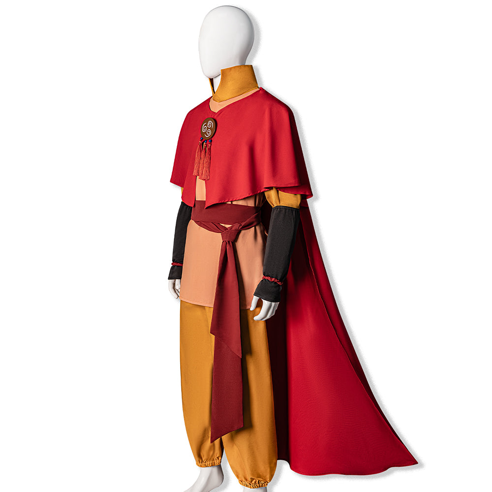 Aang rot Kostüm Set Avatar – Der Herr der Elemente Aang Cosplay Outfit
