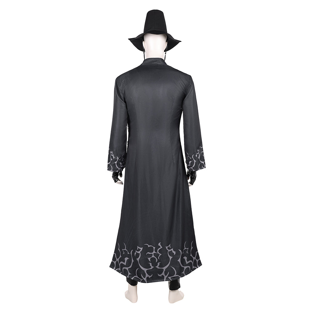 Abby Saja schwarz Kostüm Set K-Pop: Demon Hunters Boys Group Saja Boys Abby Outfits