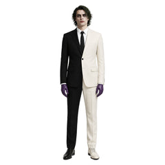 Absolute Two-Face weiß schwarz Kostüm Set Absolute Batman Harvey Dent Cosplay Outfit