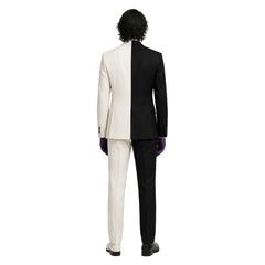 Absolute Two-Face weiß schwarz Kostüm Set Absolute Batman Harvey Dent Cosplay Outfit