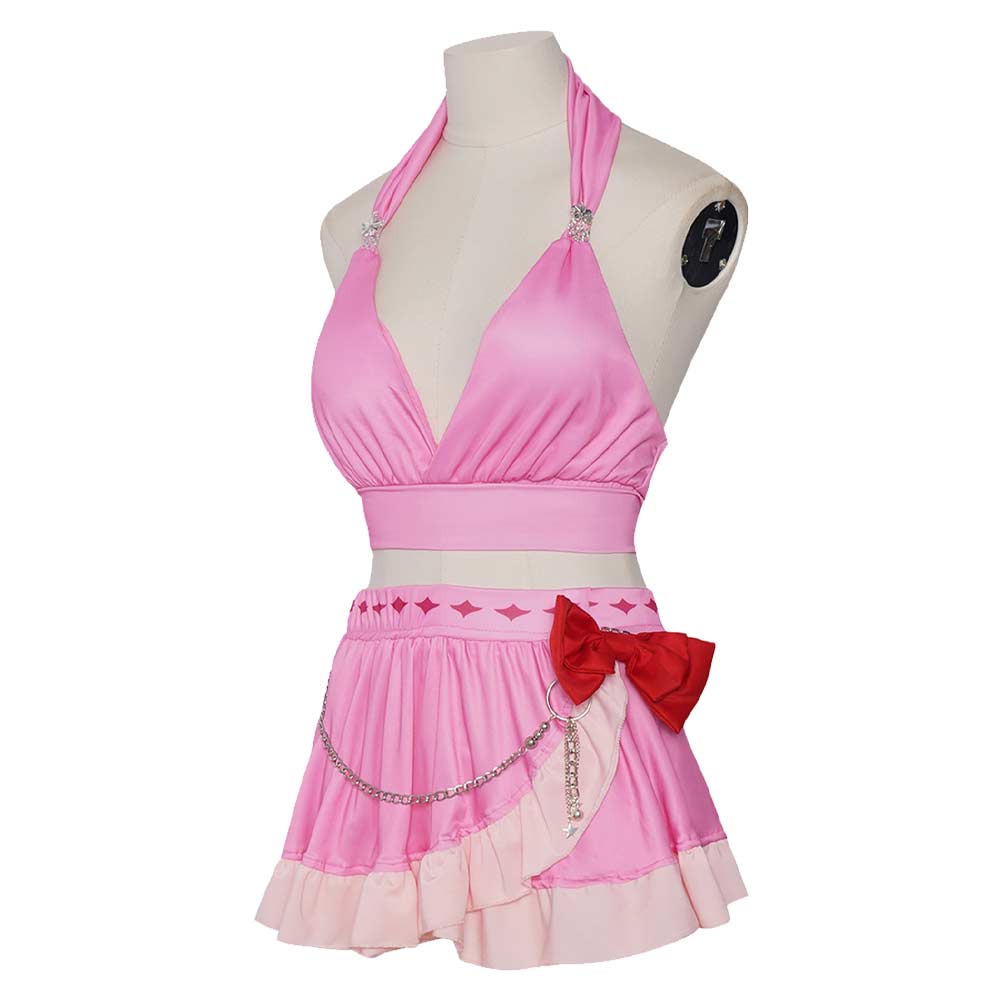 Aerith Gainsborough rosa Kostüm Set Final Fantasy VII Aerith Gainsborough Cosplay Outfit