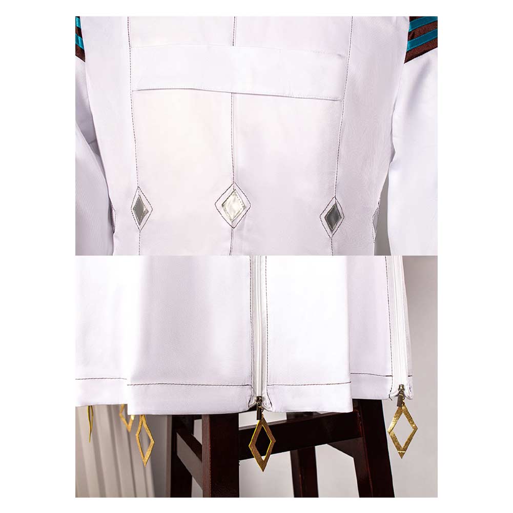 Agnes Tachyon weiß Kostüm Set Uma Musume: Pretty Derby Agnes Tachyon Cosplay Outfit