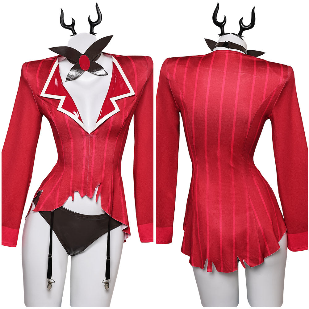 Alastor Sexy Kostüm Hazbin Hotel Alastor Cosplay Kostüm