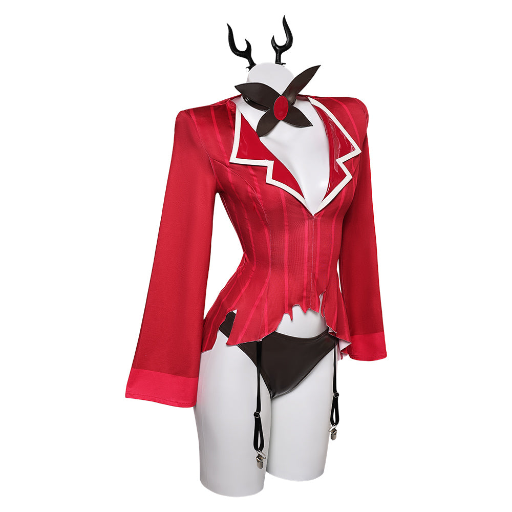 Alastor Sexy Kostüm Hazbin Hotel Alastor Cosplay Kostüm