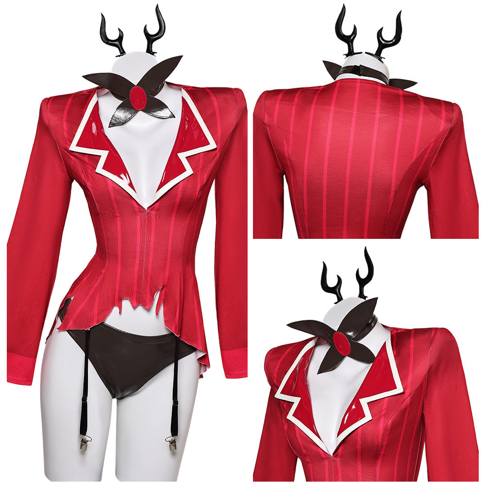 Alastor Sexy Kostüm Hazbin Hotel Alastor Cosplay Kostüm