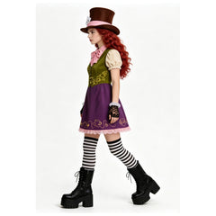 Alice lila Kostüm Set Alice in Wonderland Alice Cosplay Outfit