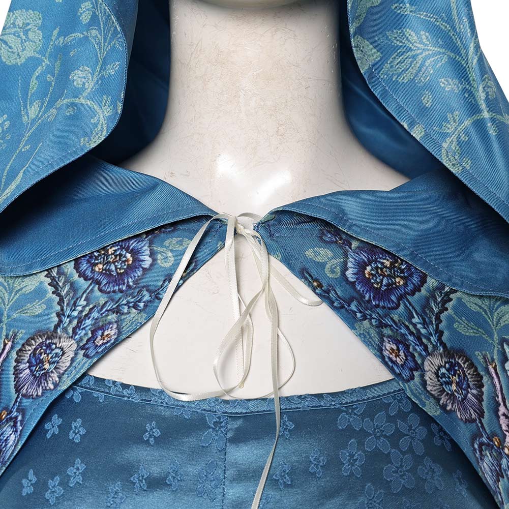 Alicent Hightower blau Kleid House of the Dragon Queen Alicent Cosplay Outfit