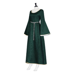 Alicent Hightower grün Kostüm Set House of the Dragon Alicent Hightower Cosplay Outfit