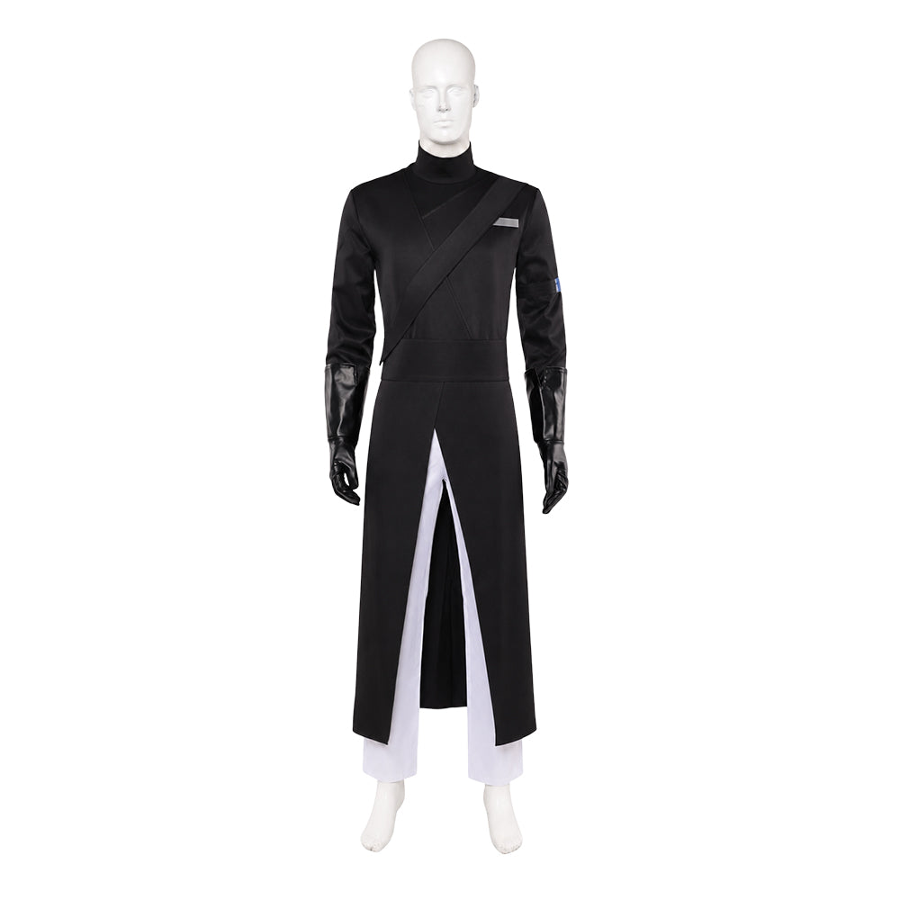 Alien Stage Ivan schwarz Kostüm Set Ivan Cosplay Outfit