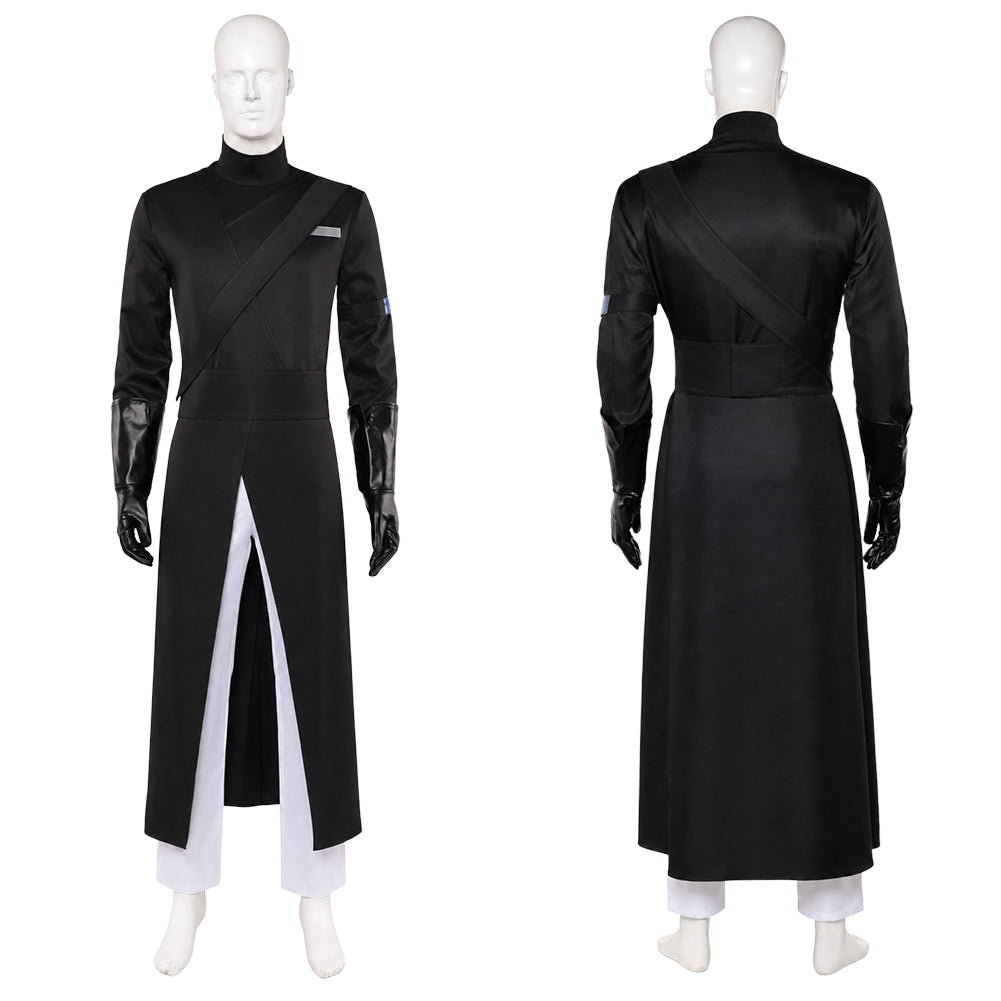 Alien Stage Ivan schwarz Kostüm Set Ivan Cosplay Outfit
