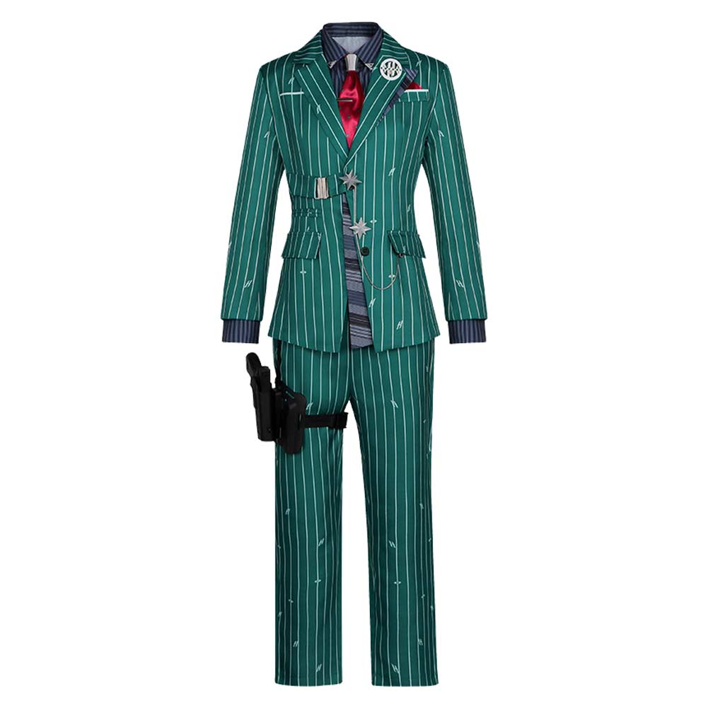 Alonso Hudson grün Kostüm Set Delta Force Alonso Hudson Cosplay Outfit