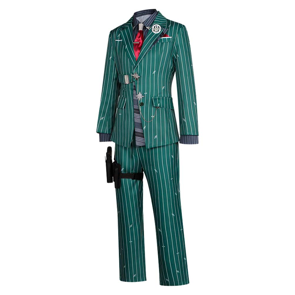 Alonso Hudson grün Kostüm Set Delta Force Alonso Hudson Cosplay Outfit
