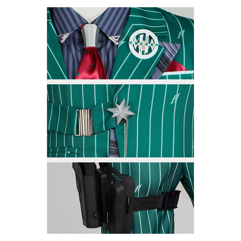 Alonso Hudson grün Kostüm Set Delta Force Alonso Hudson Cosplay Outfit