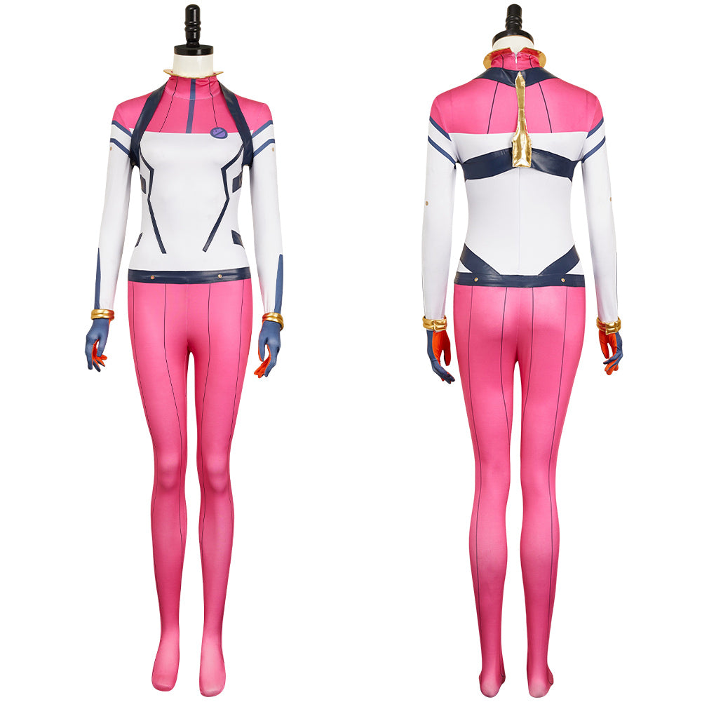 Amate Yuzuriha rosa Jumpsuit Mobile Suit Gundam GQuuuuuuX Machu Cosplay Outfits