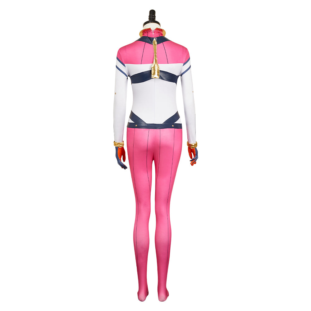 Amate Yuzuriha rosa Jumpsuit Mobile Suit Gundam GQuuuuuuX Machu Cosplay Outfits