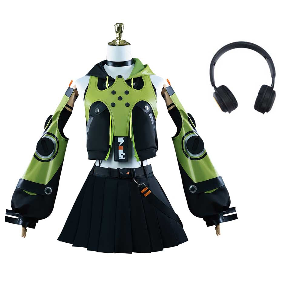 Zenless Zone Zero Cosplay Anby Demara Kostüm Halloween Karneval Outfits