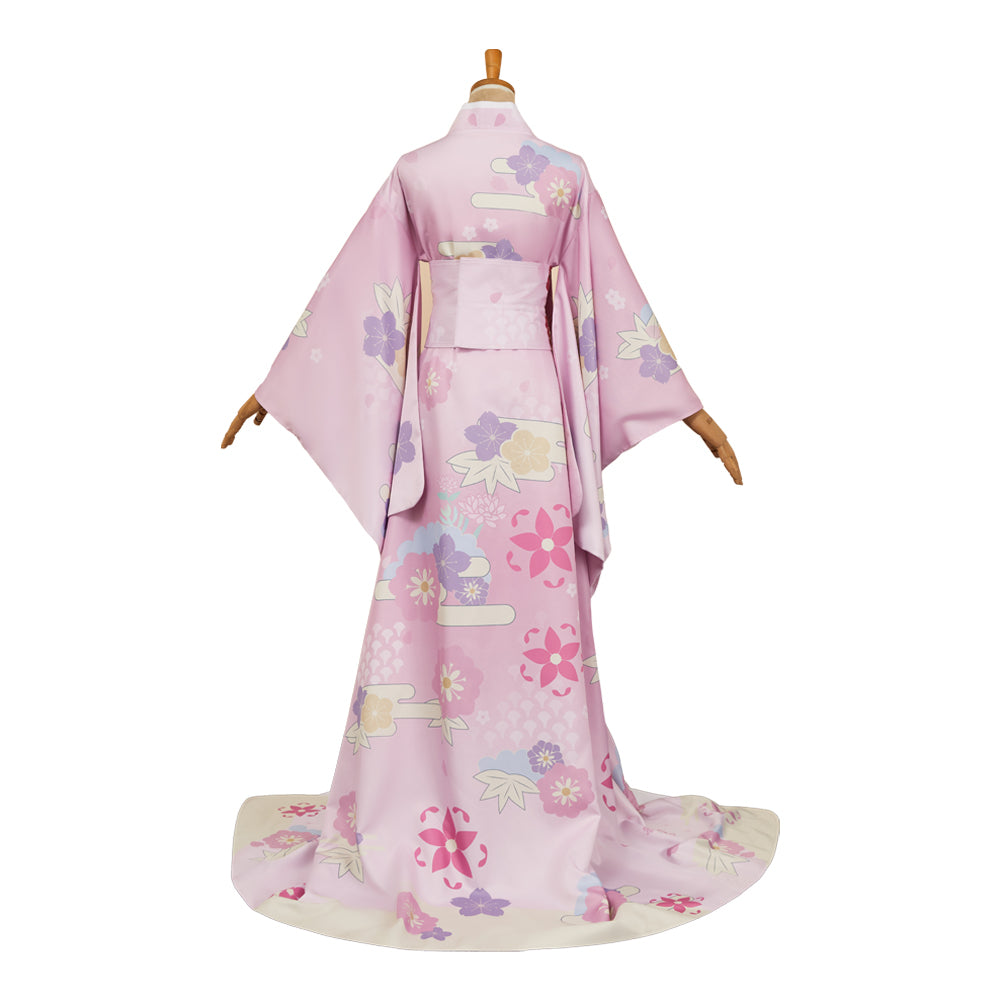 Angel Dust rosa Kimono Hazbin Hotel 2025 Angel Cosplay Kostüm