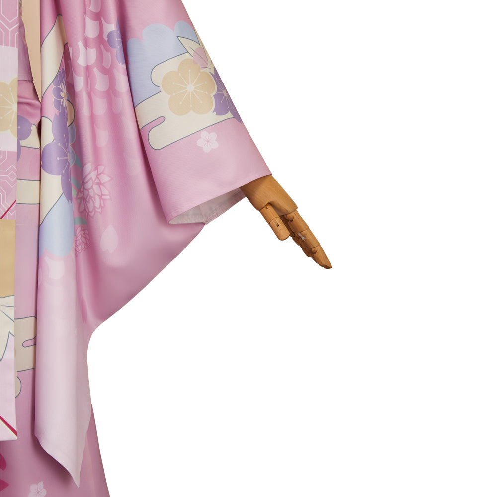 Angel Dust rosa Kimono Hazbin Hotel 2025 Angel Cosplay Kostüm