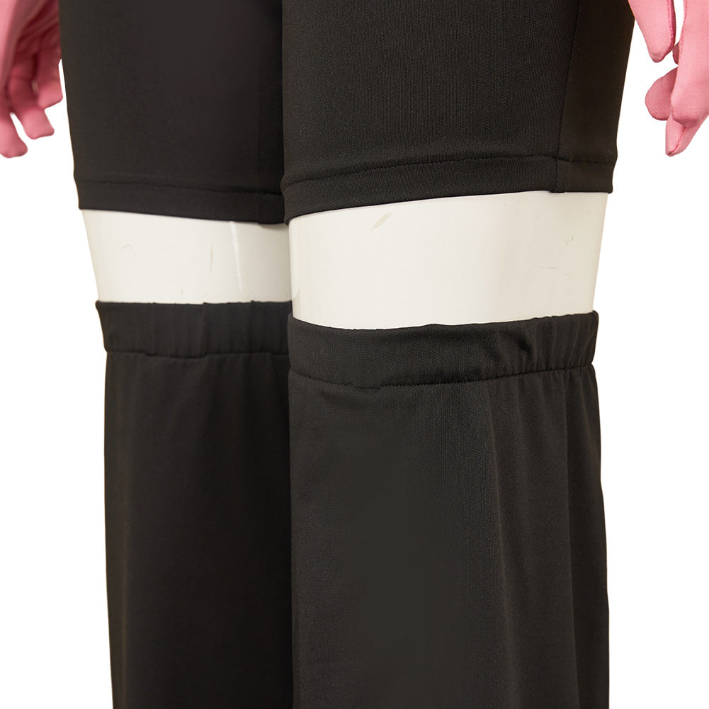 Angel Dust rosa Kostüm Set Hazbin Hotel 2 Angel Cosplay Outfits