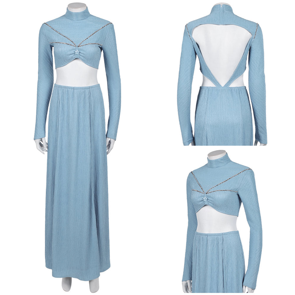 Angriff der Klonkrieger Padme Amidala Kleid Cosplay Outfits