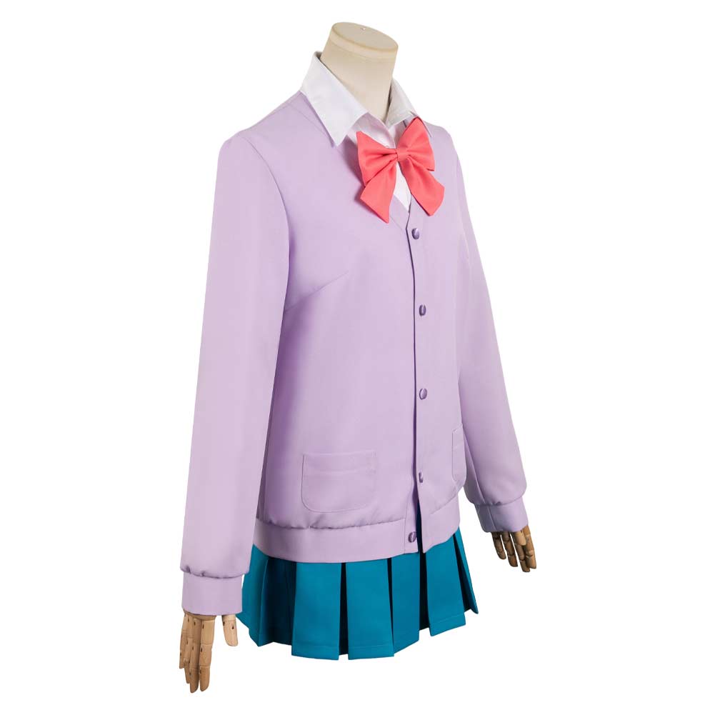 Anime Kimi ni Todoke: From Me to You Kurumizawa Ume lila Uniform Cosplay Kostüm