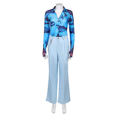 Anna Coleman blau Outfits Freakier Friday Anna Cosplay Kostüm