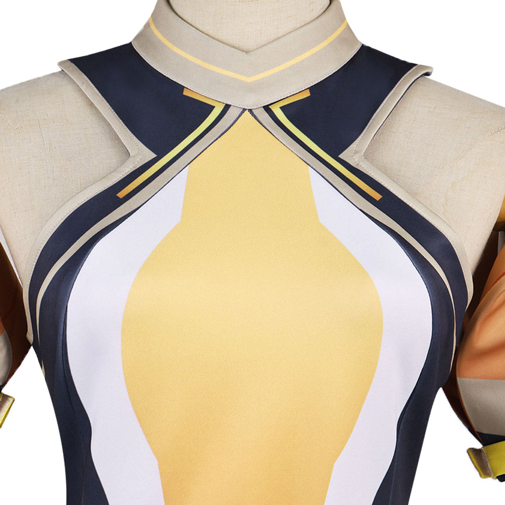 Anran Ye gelb Kostüm Set Overwatch Anran Cosplay Outfit