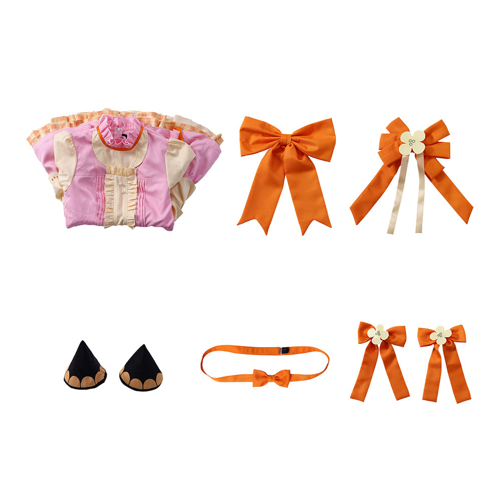 Anya Forger rosa Kostüm Set SPY×FAMILY Anya Forger Cosplay Outfit