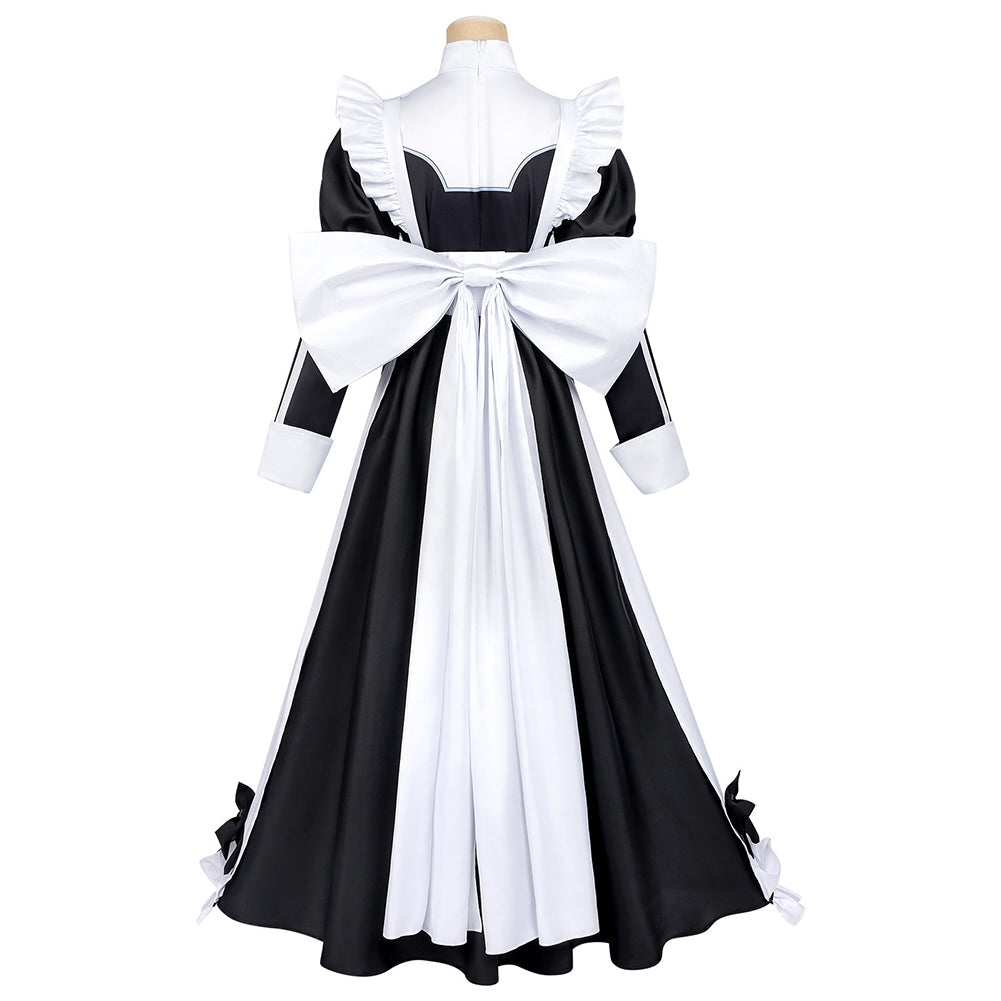 Aoi Dienstmädchen Kleid Playing Death Games to Put Food on the Table Aoi Cosplay Outfit