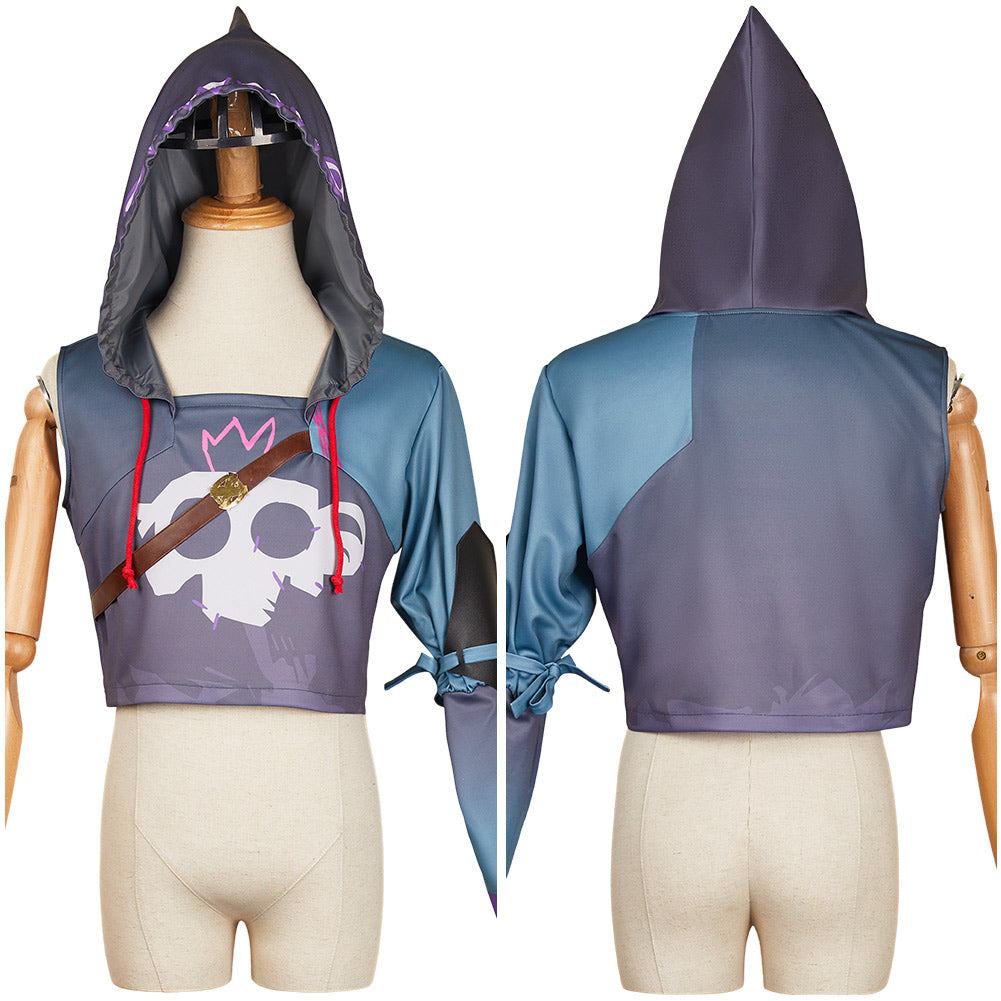 Arcane: Leaguf of Legends(2024) Ekko Shirt Cosplay Kostüm