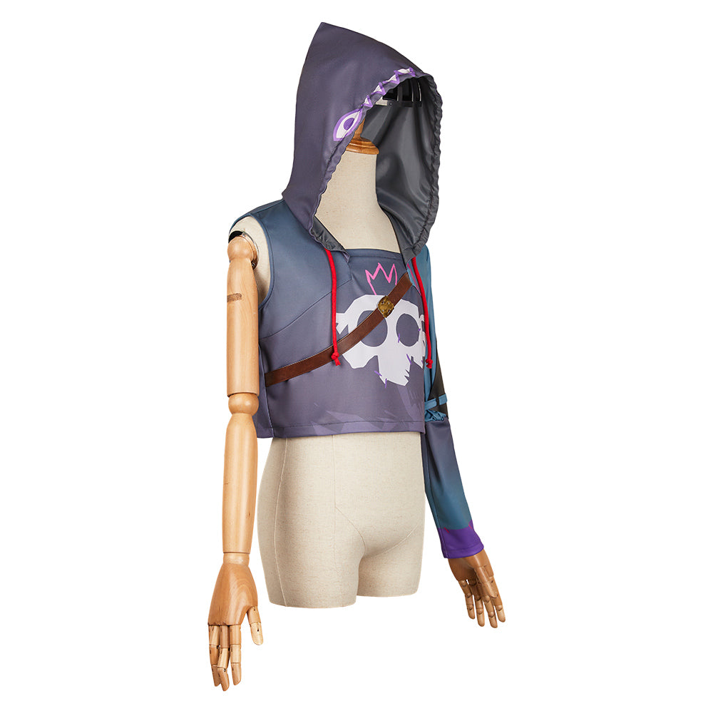 Arcane: Leaguf of Legends(2024) Ekko Shirt Cosplay Kostüm