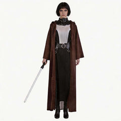 Asajj Ventress braun Kostüm Set Nightsisters Asajj Cosplay Outfit
