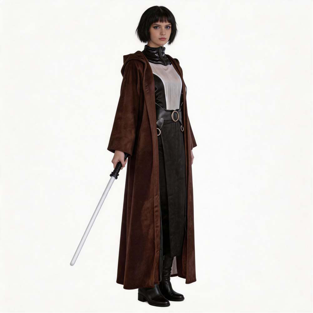 Asajj Ventress braun Kostüm Set Nightsisters Asajj Cosplay Outfit
