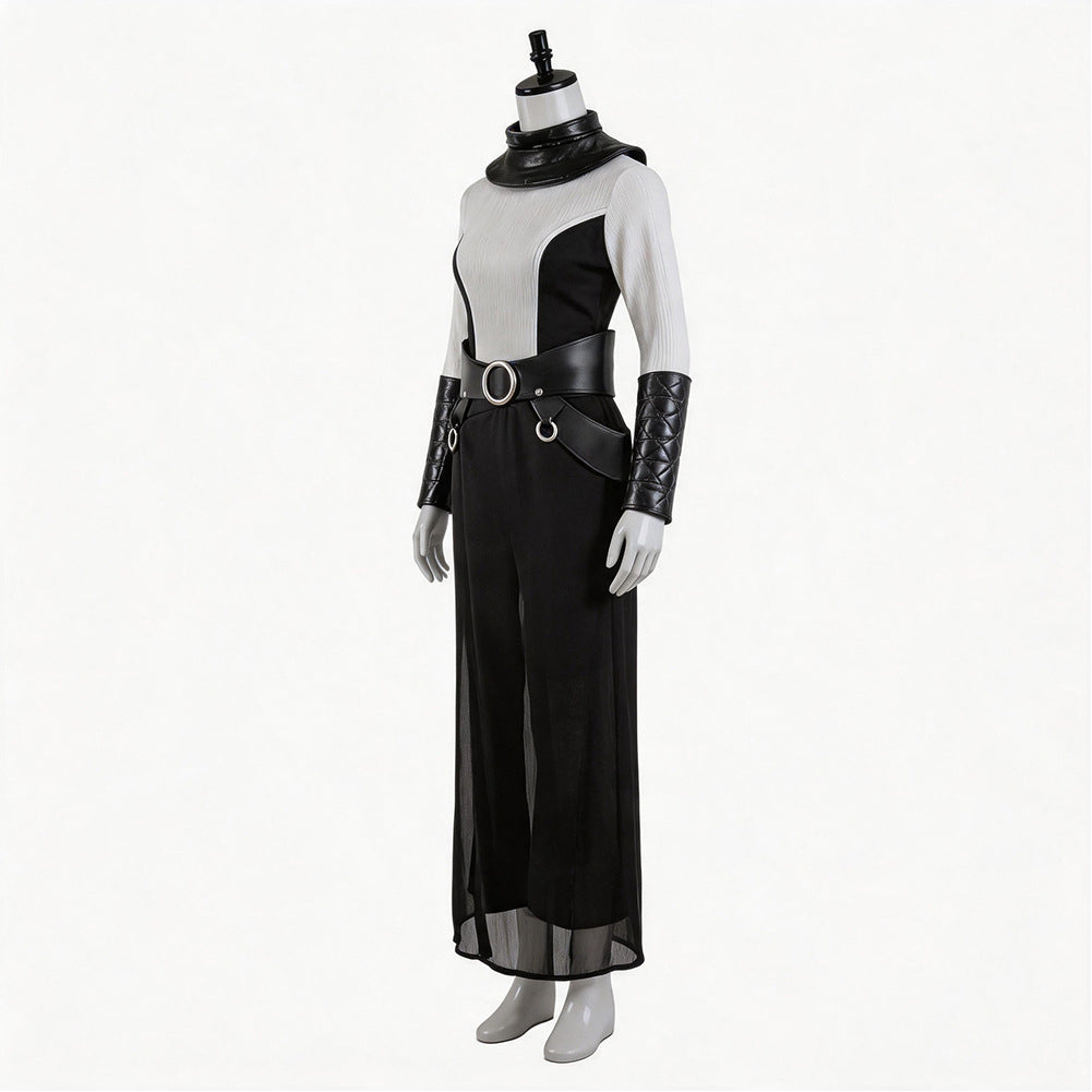 Asajj Ventress braun Kostüm Set Nightsisters Asajj Cosplay Outfit
