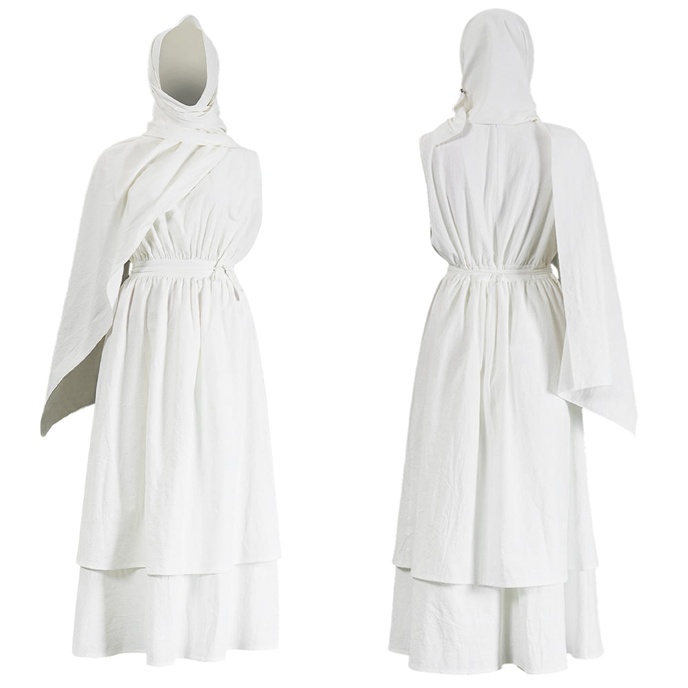 Athana weiß Kleid Die Odyssey 2026 Athana Cosplay Outfit