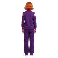 Aunt Gladys lila Sportbekleidung Weapons Gladys Cosplay Kostüm